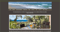 Desktop Screenshot of coolumsunshinecoastpetfriendlyholidayhouse.com.au